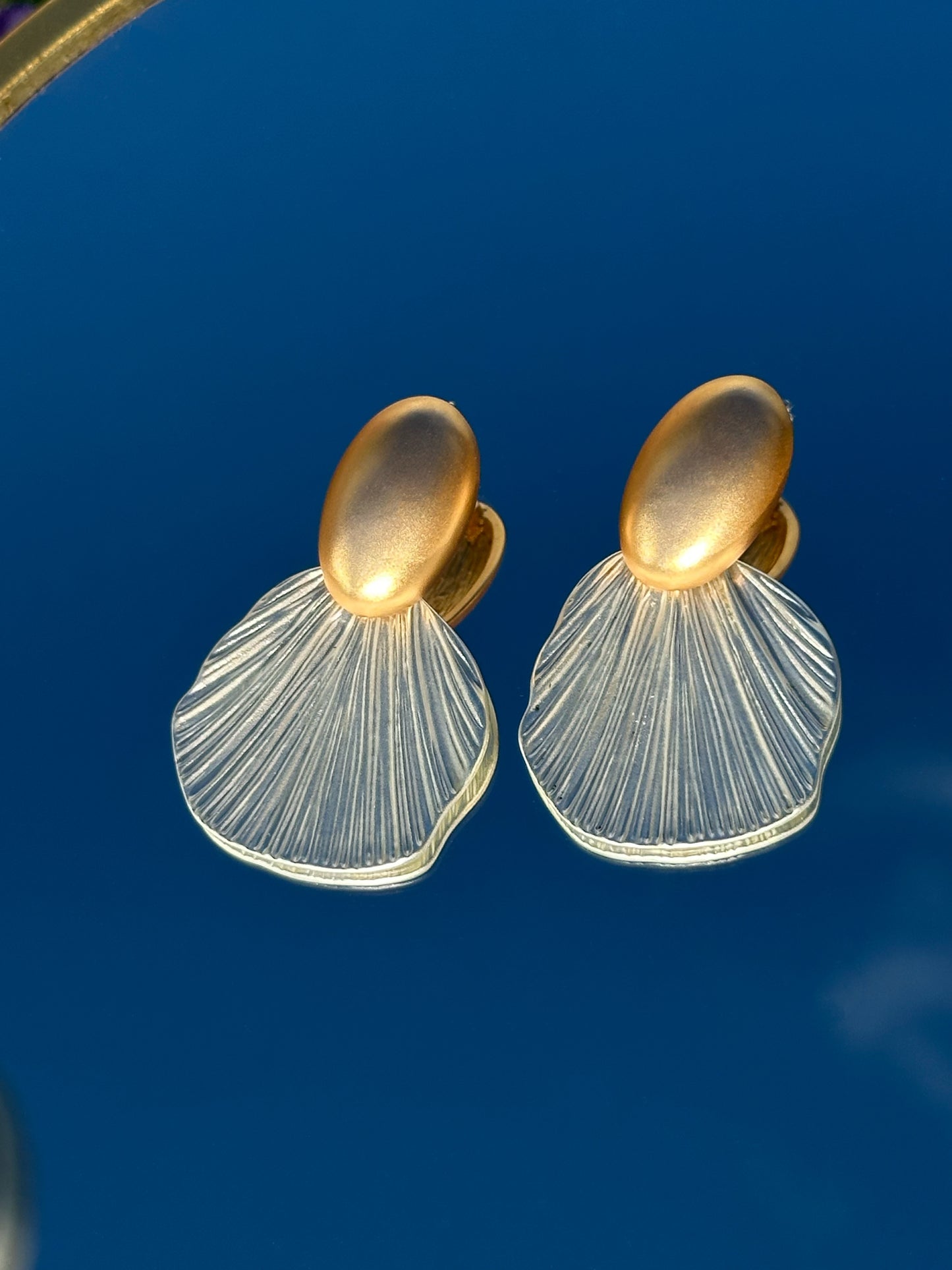 Matte Shell Earrings